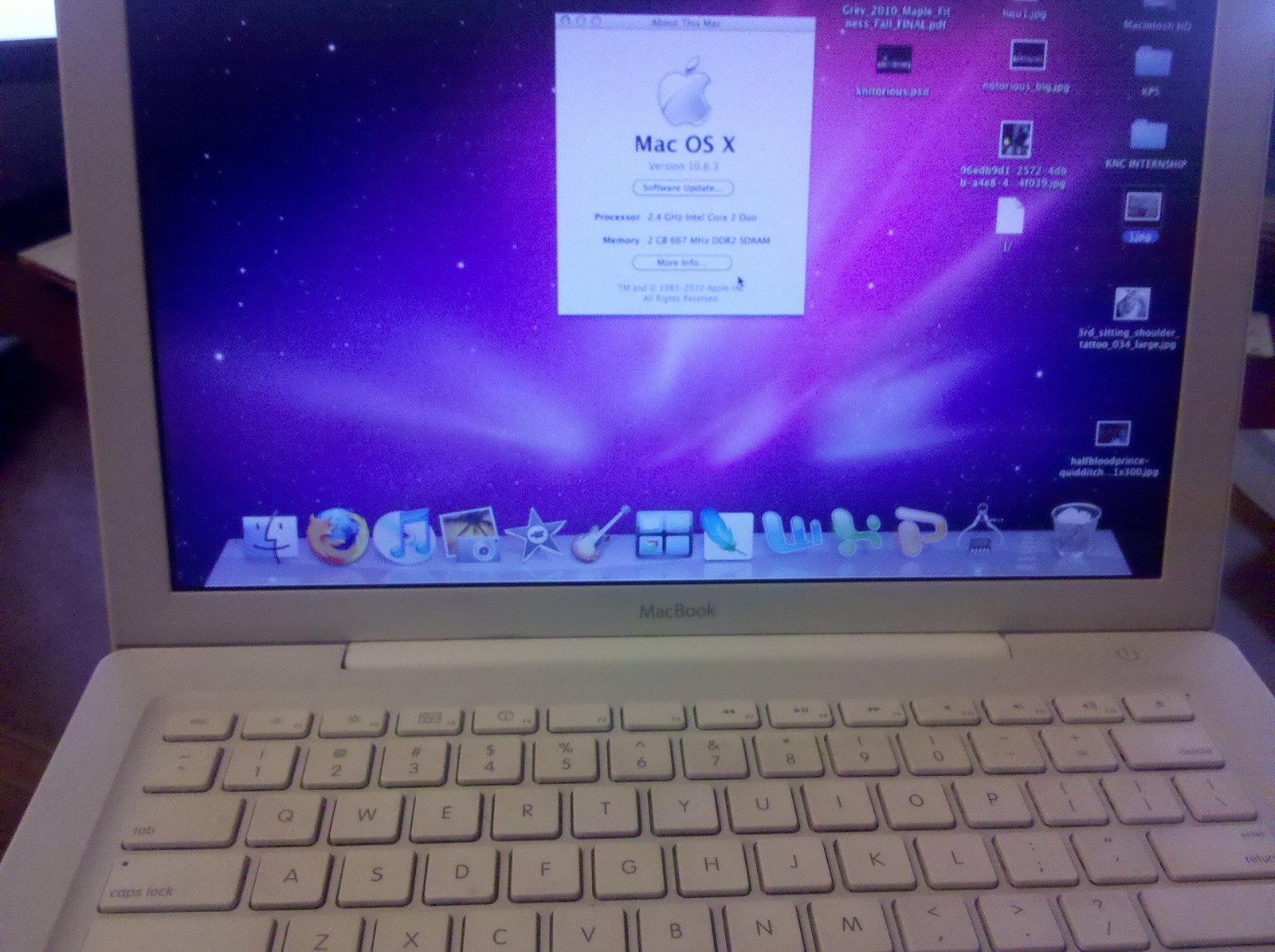 Macbook 2.4 2gb