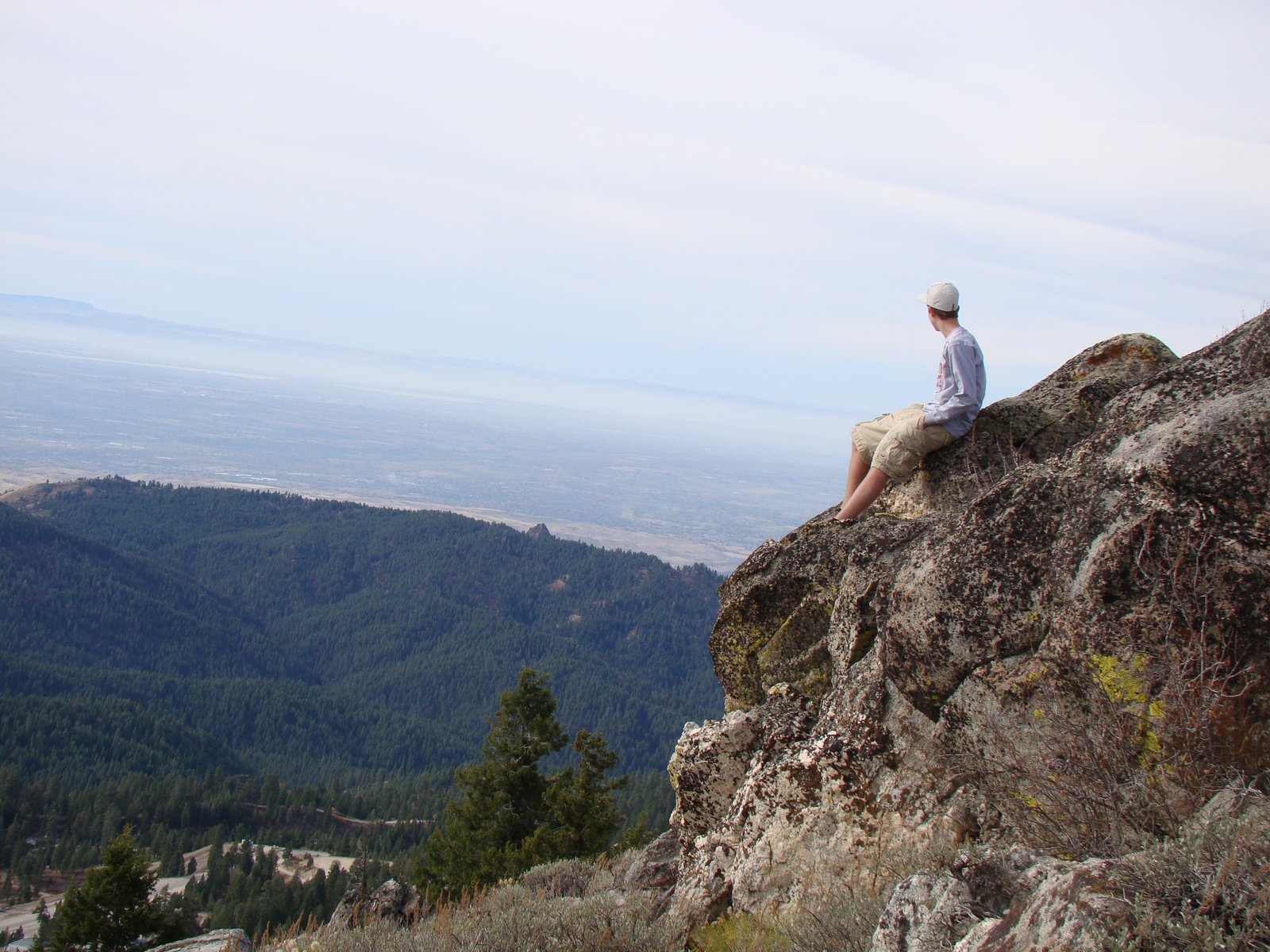 Kickin it on top of Boise