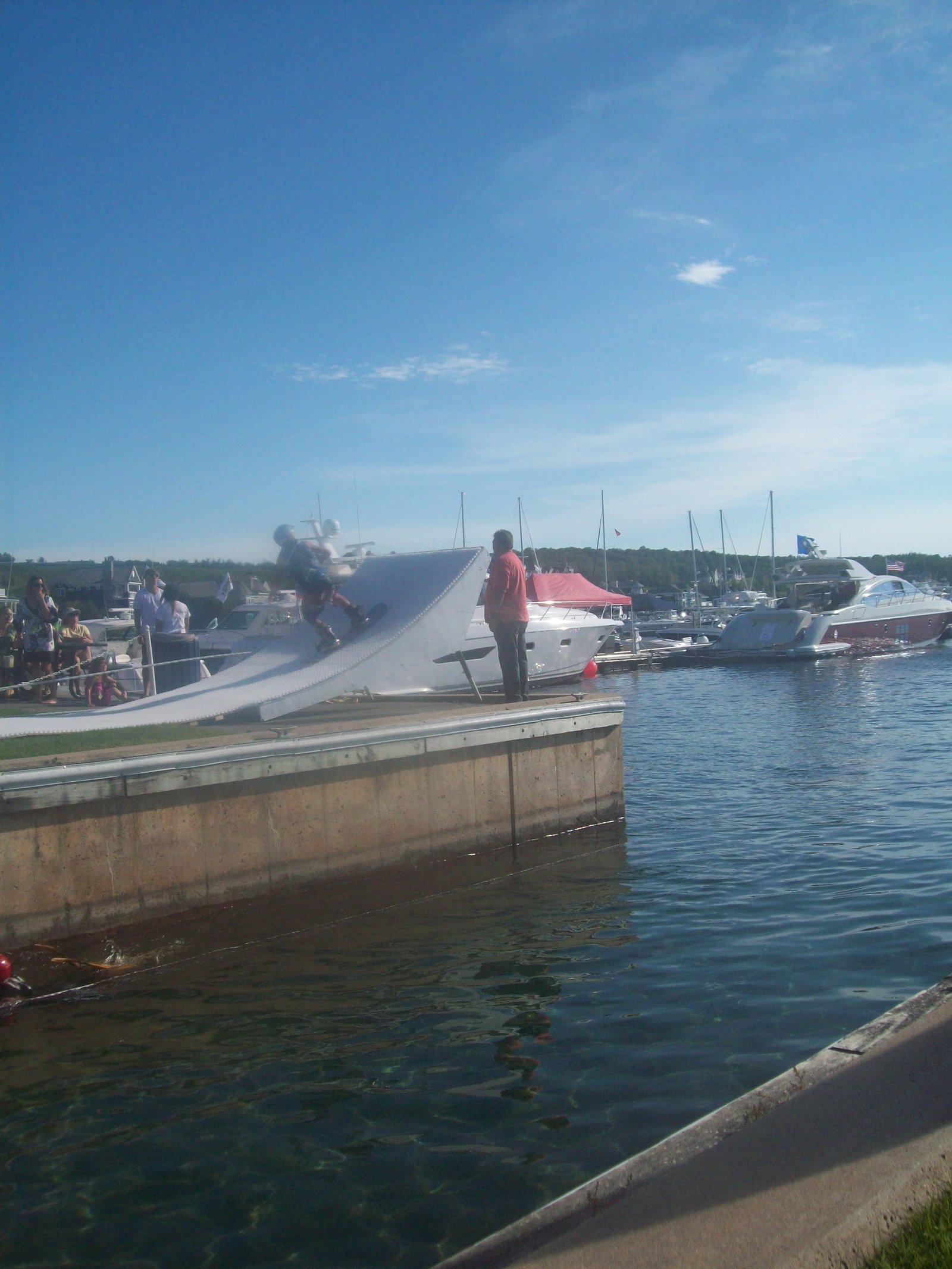 Water jump show