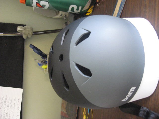 New helmet