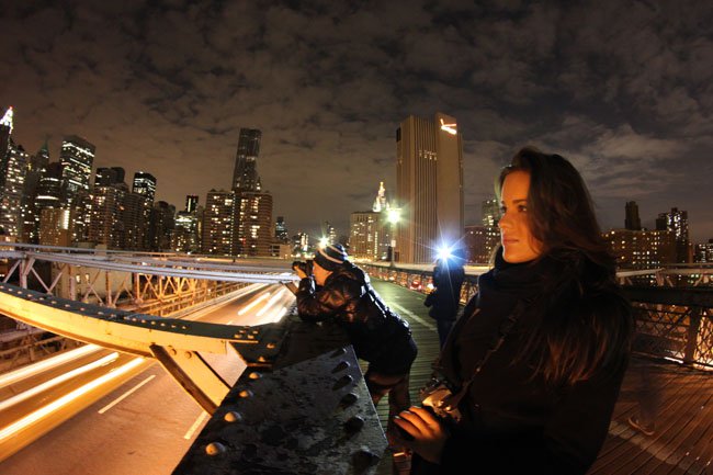 Friend's Bday on Brooklyn Bridge