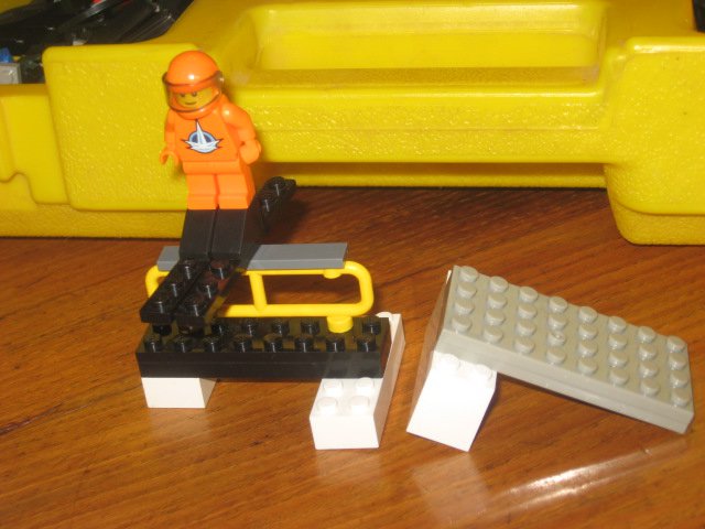 Lego skier