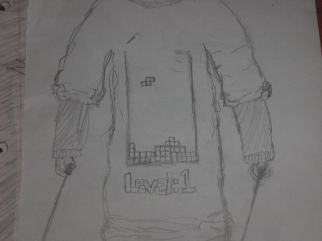 Level 1 tee shirt design