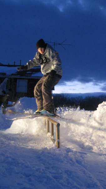 Backyard rail