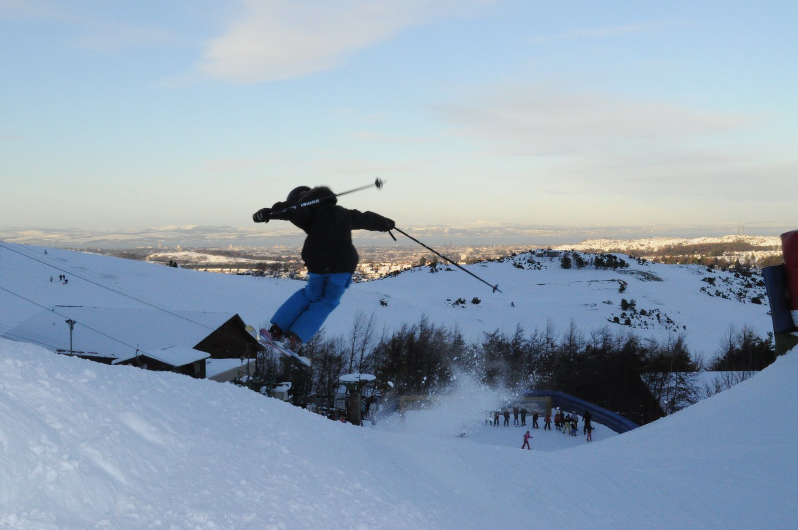 Hillend skiing