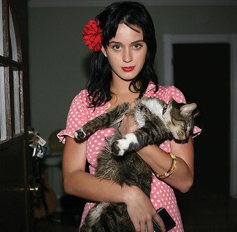 Katy Perry and Cat