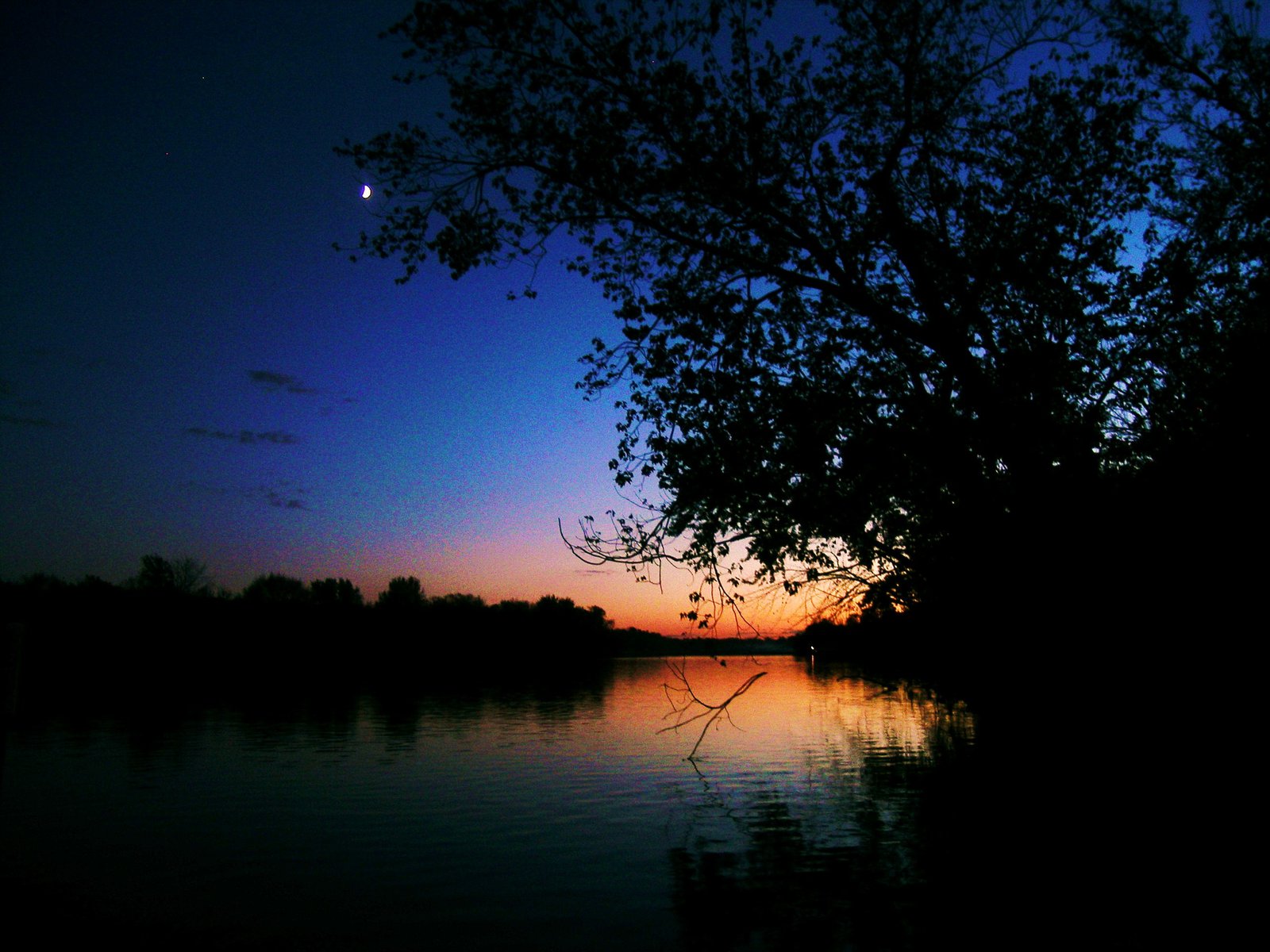 Sunset dock