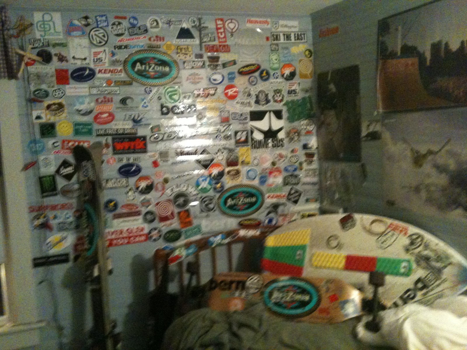 Sticker wall
