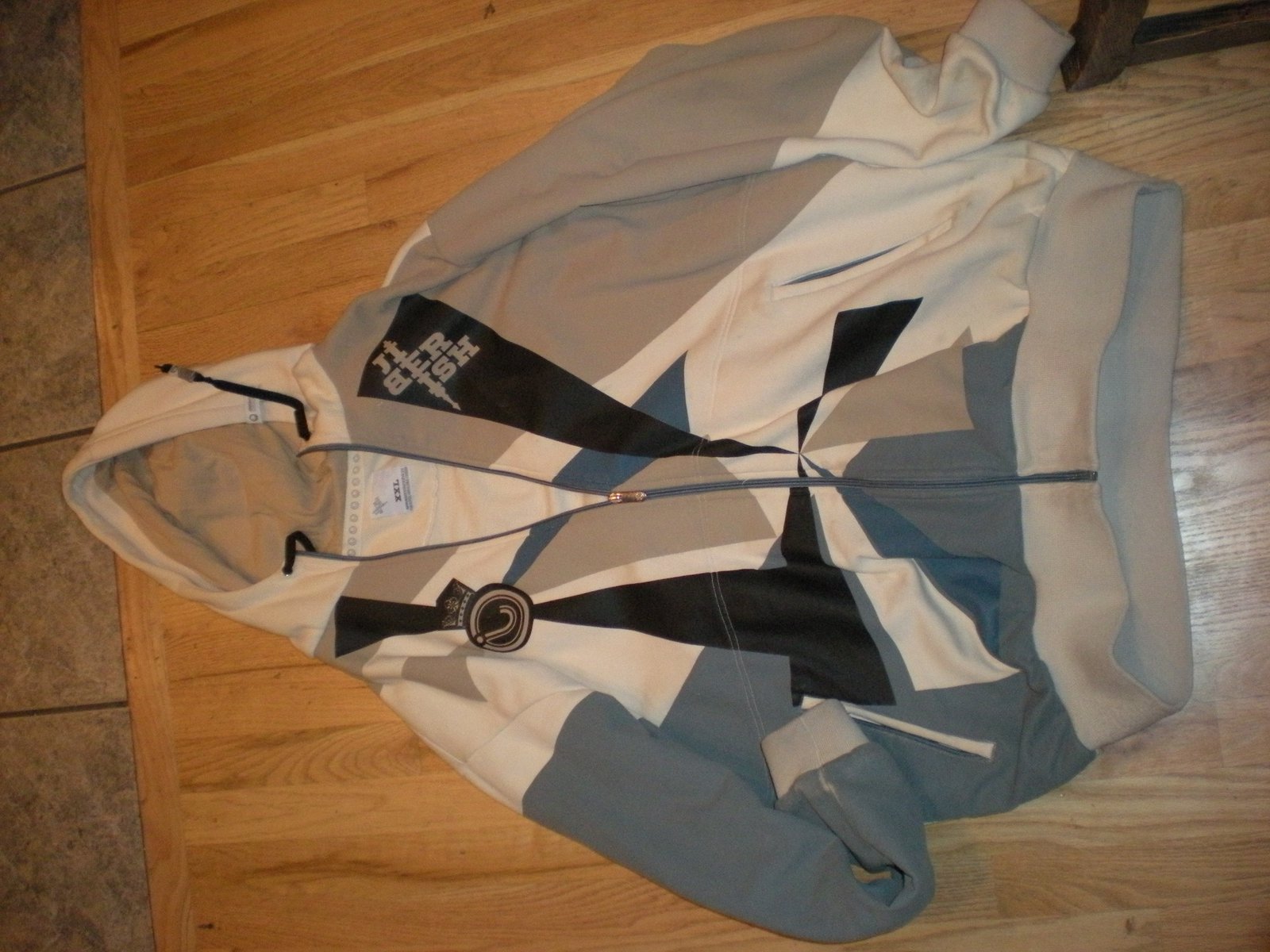 XXL Jiberish Wedges Hoodie - 1 of 2