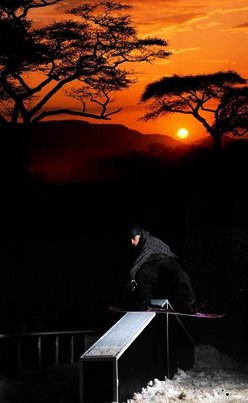 Real Snowboard Jam in Africa