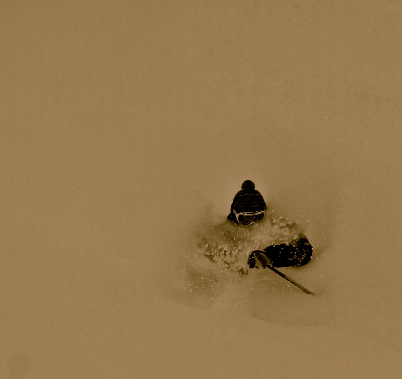 Me skiing the Cirque