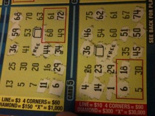 Lotto ticket