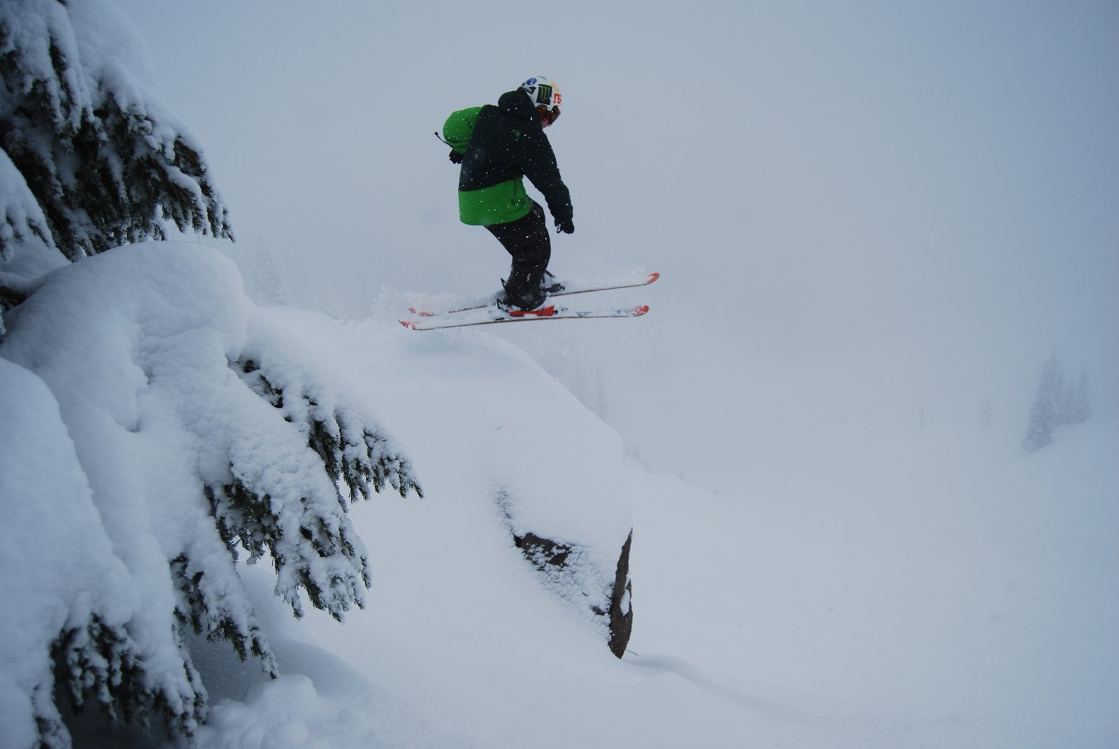 Skibowl cliff drop