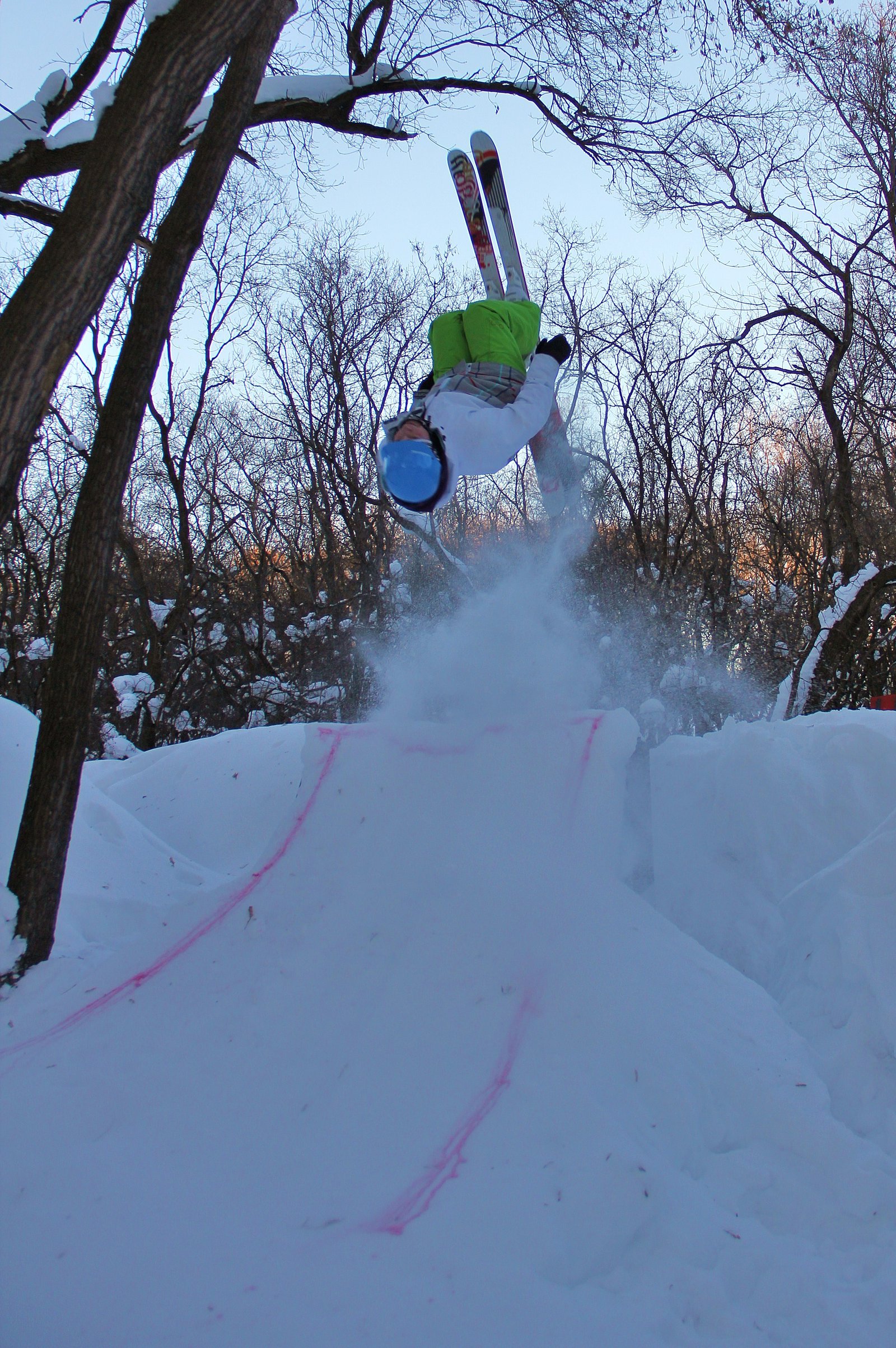 Flippin the bike jumps