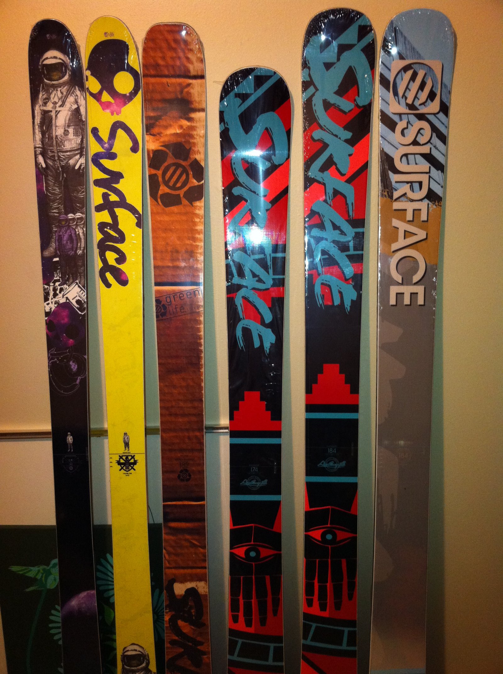 Surface group skis