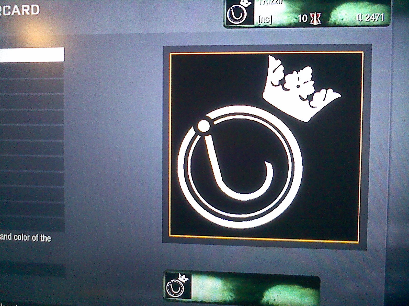 Black ops emblem
