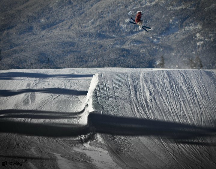 5 tail Blackcomb Hut Jump