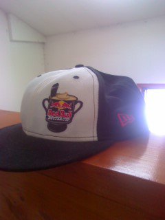 Red bull buttercup hat 7 3/4