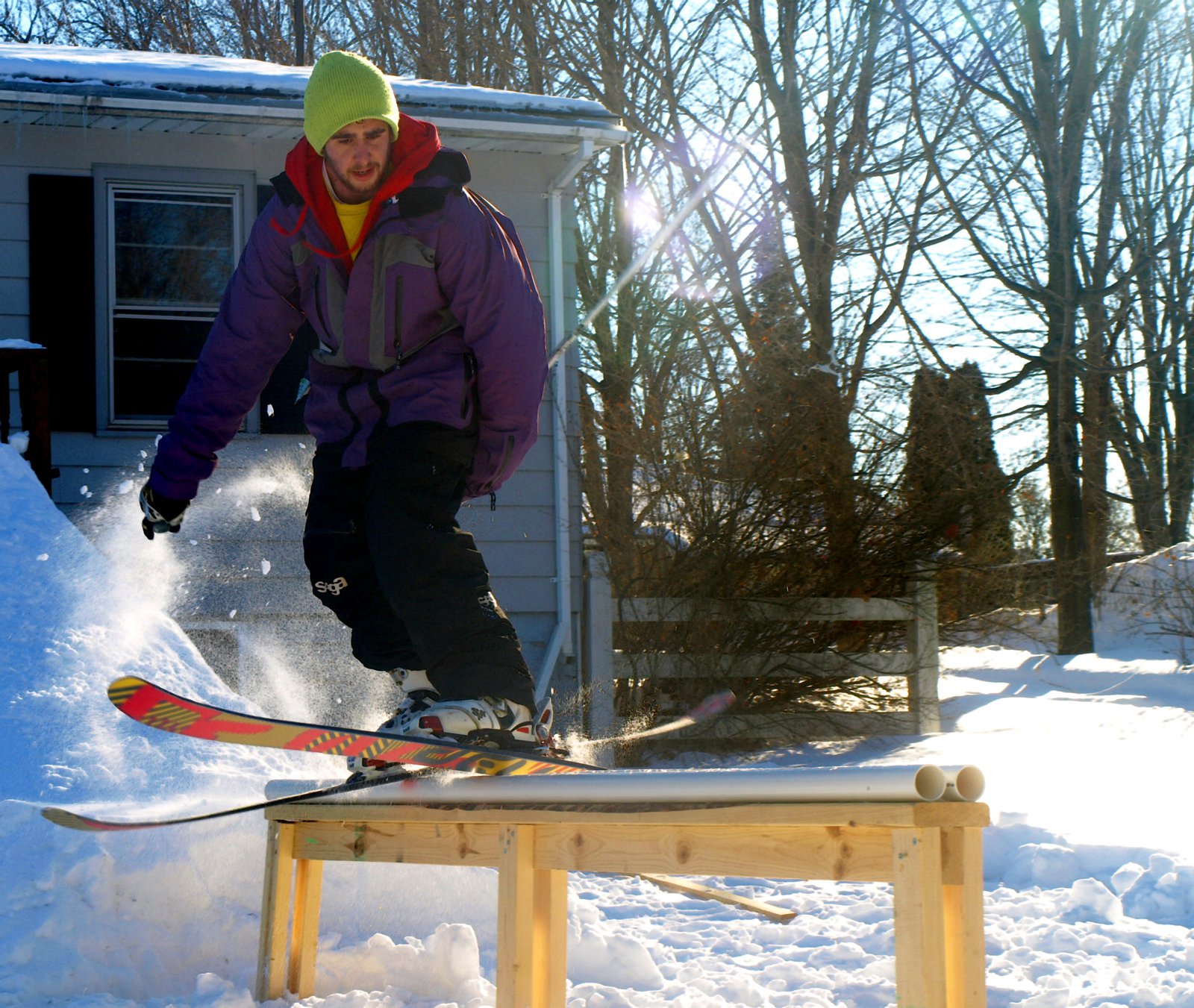 Backyard rail