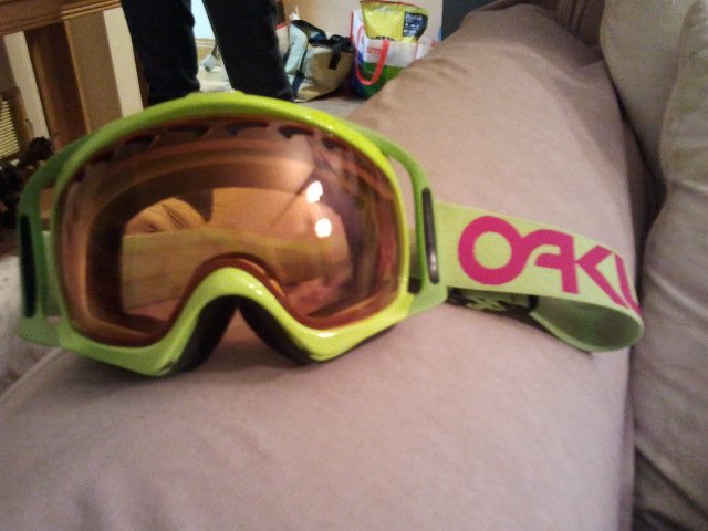 Green monster goggles