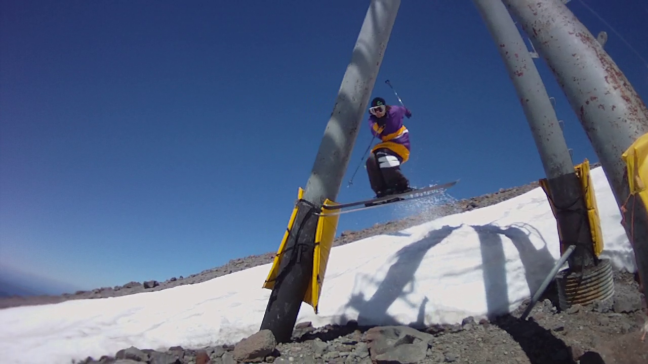 Shifty through lift tower at hood