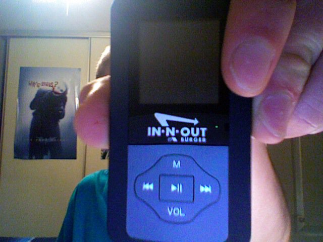 In'n'out Burger mp4 player