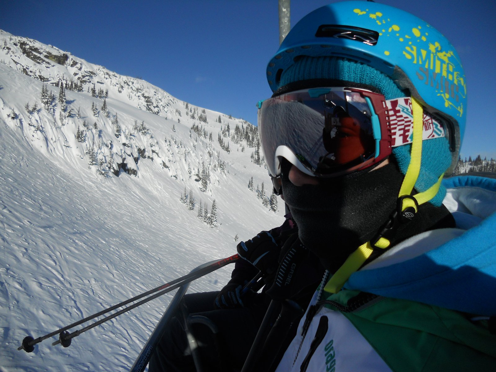 View of Symphony chair at whistler