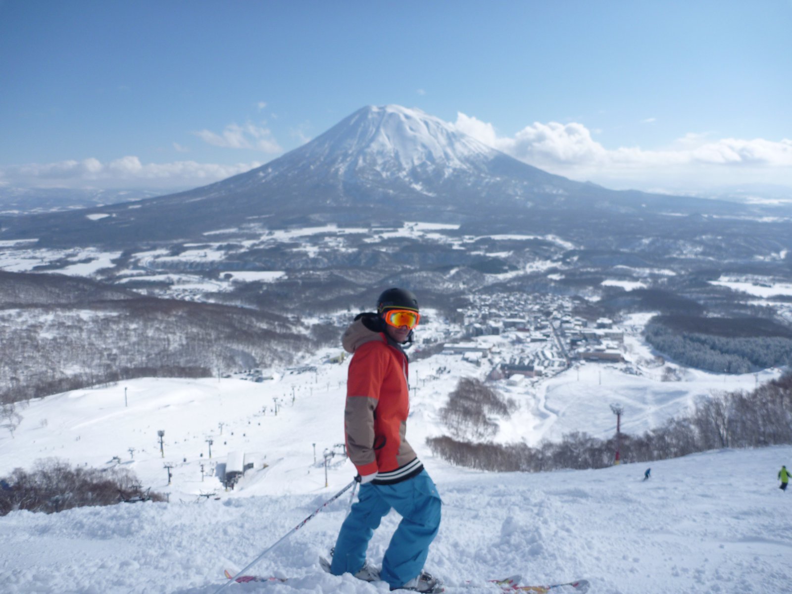 View of Mt Yotei from the Niseko slopes