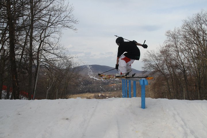 Spring skiing