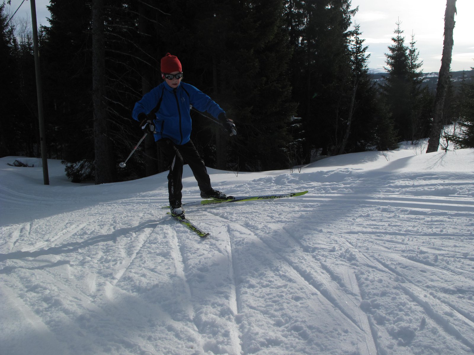 Cross contry skiing