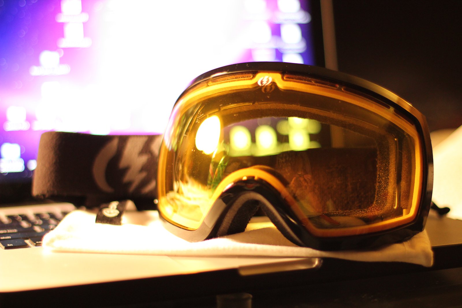 Custom EG2 Goggles with yellow lens