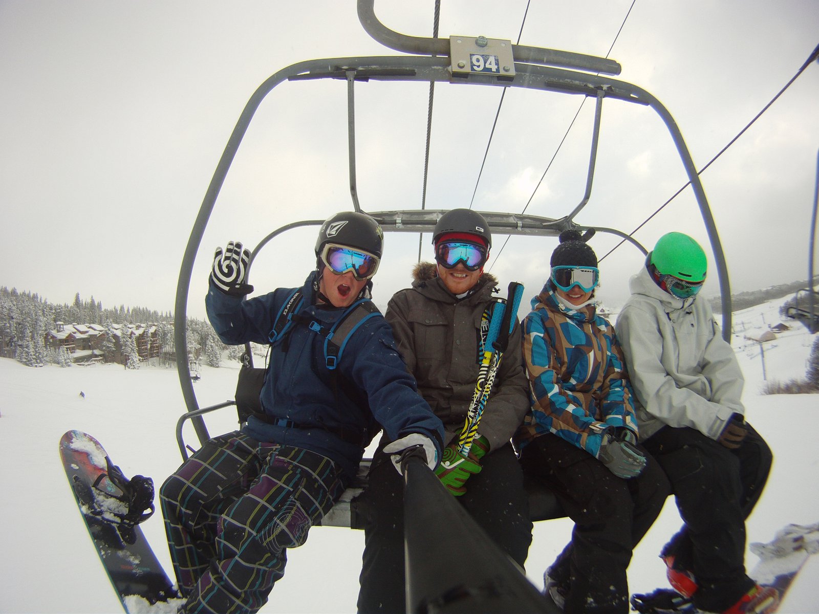 Early Season at Breck with the Roomies