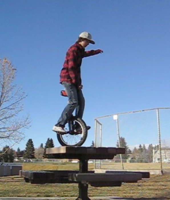 Unicycling