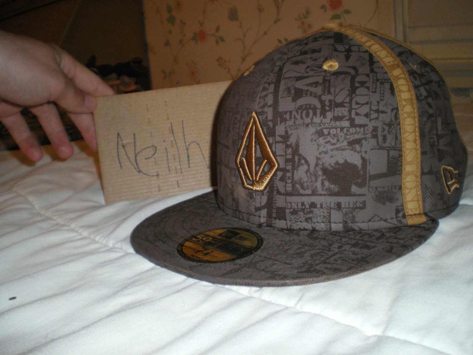 Volcom Fitted sz 7 3/8