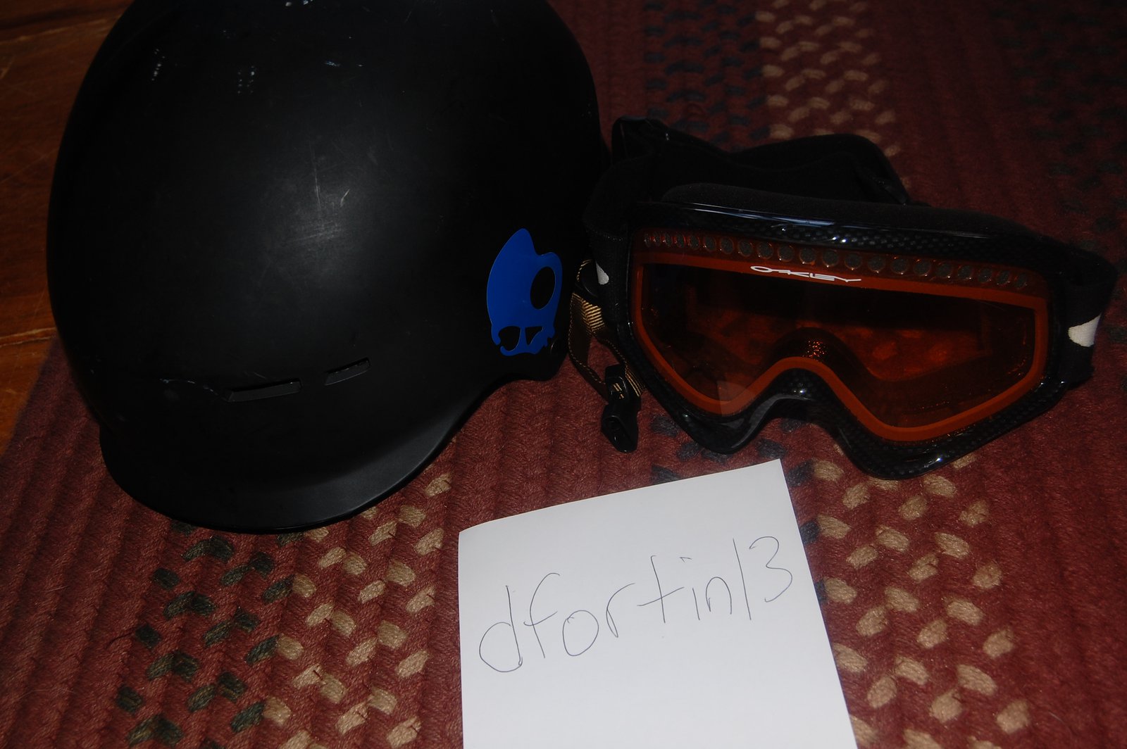 K2 rant helmet and O frame