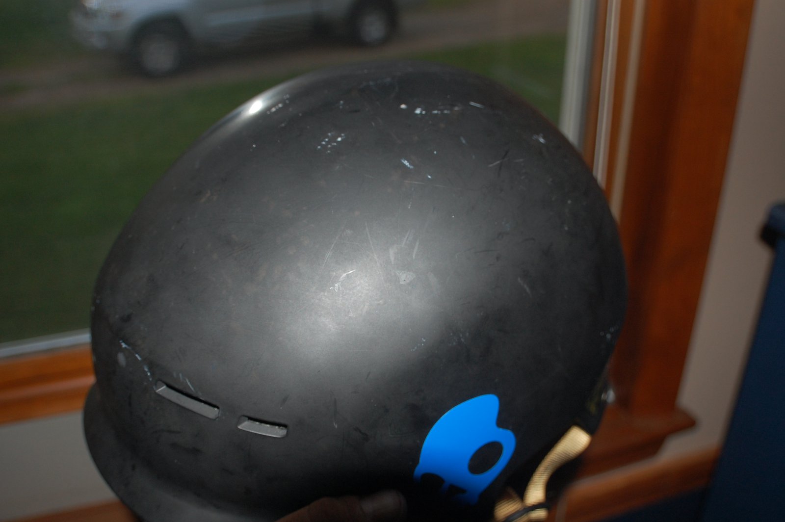 Helmet scratch 2