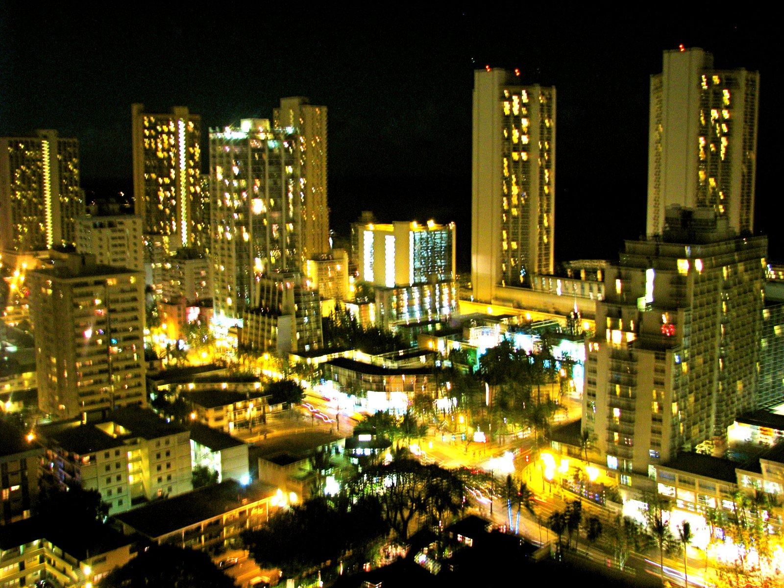 Honolulu at Night