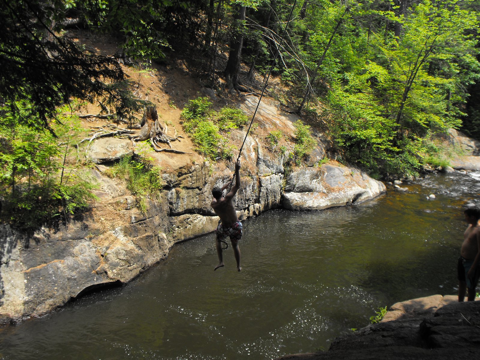 Rope swing