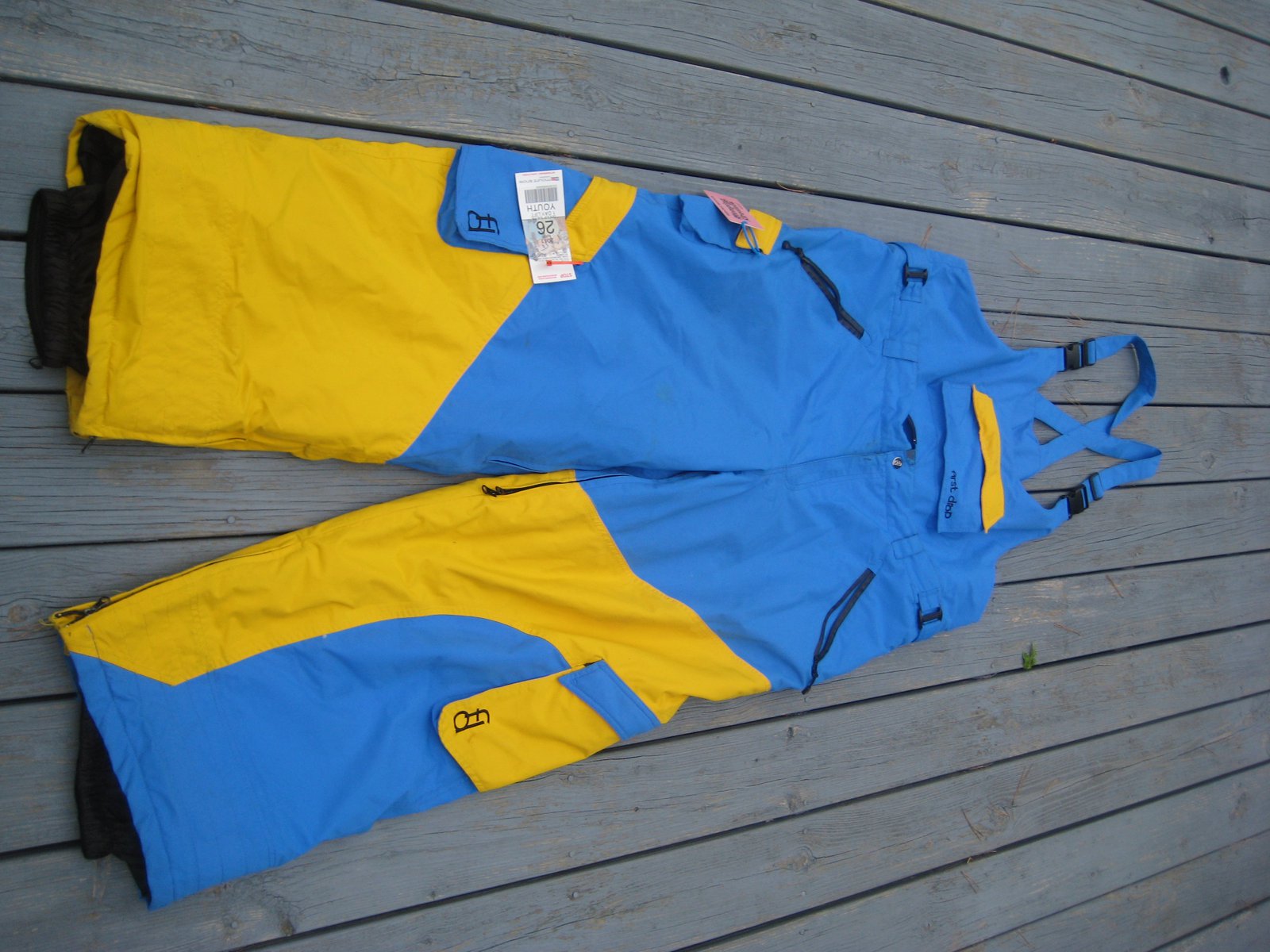 First drop xl blue and yellow