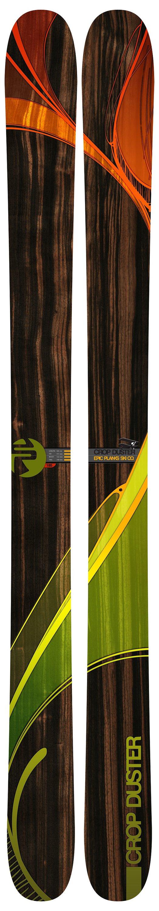 Epic Planks Crop Duster Topsheet