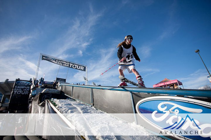 Campus rail jam