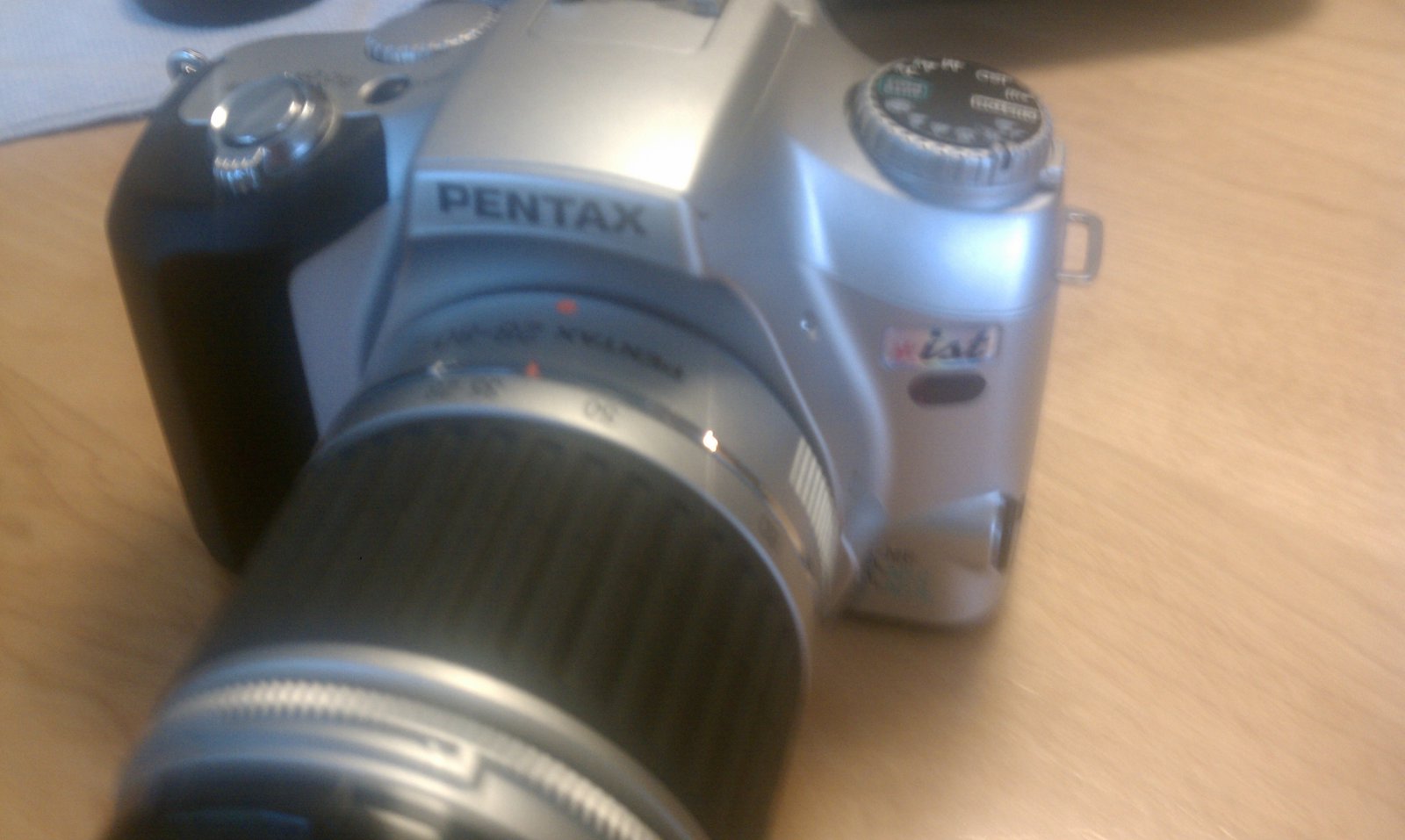 Small lense with camera