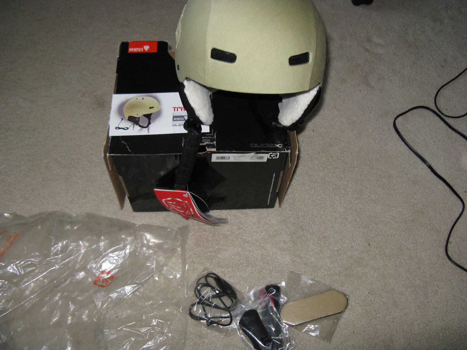 RED Trace helmet