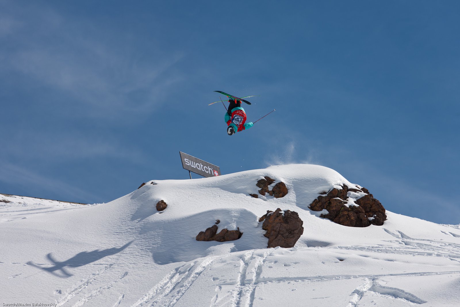 Rory Bushfield at the Swatch Skiers Cup