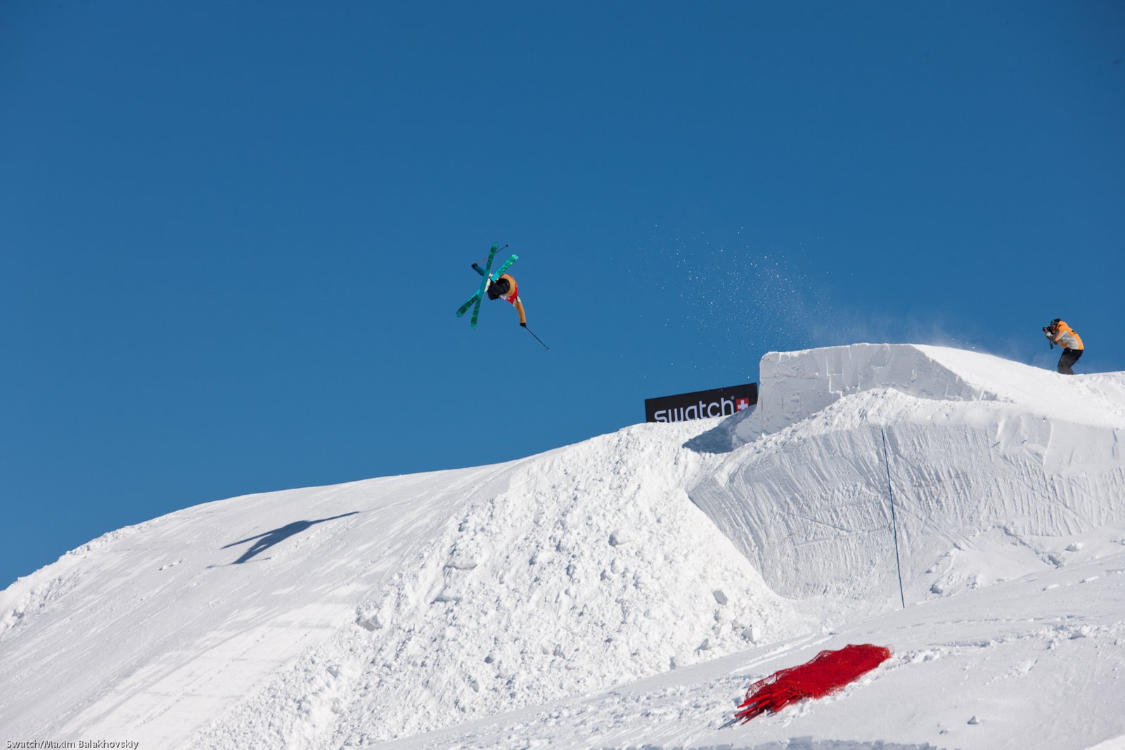 Matt Margetts at the Swatch Skiers Cup