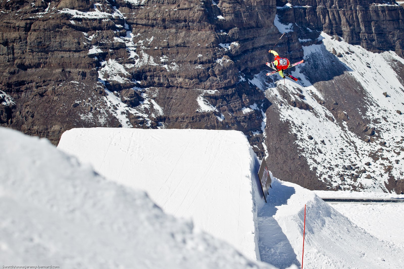 James Heim at the Swatch Skiers Cup