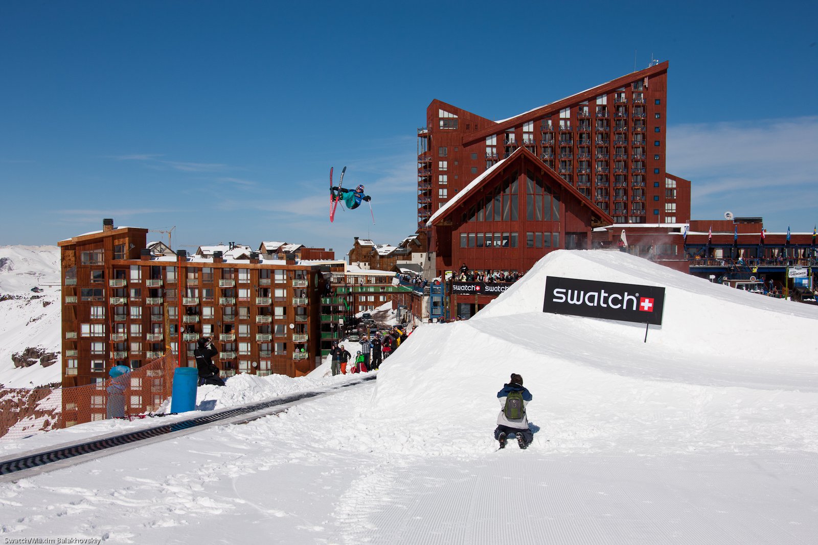 Richard Permin at the Swatch Skiers Cup