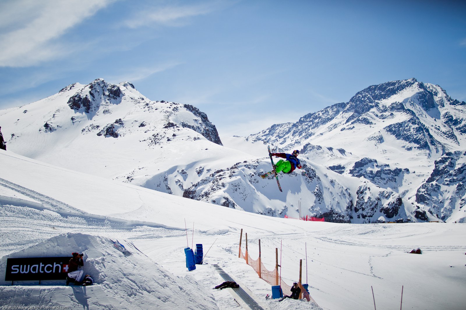 Markus Eder at the Swatch Skiers Cup