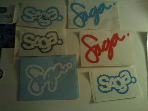 saga stickers