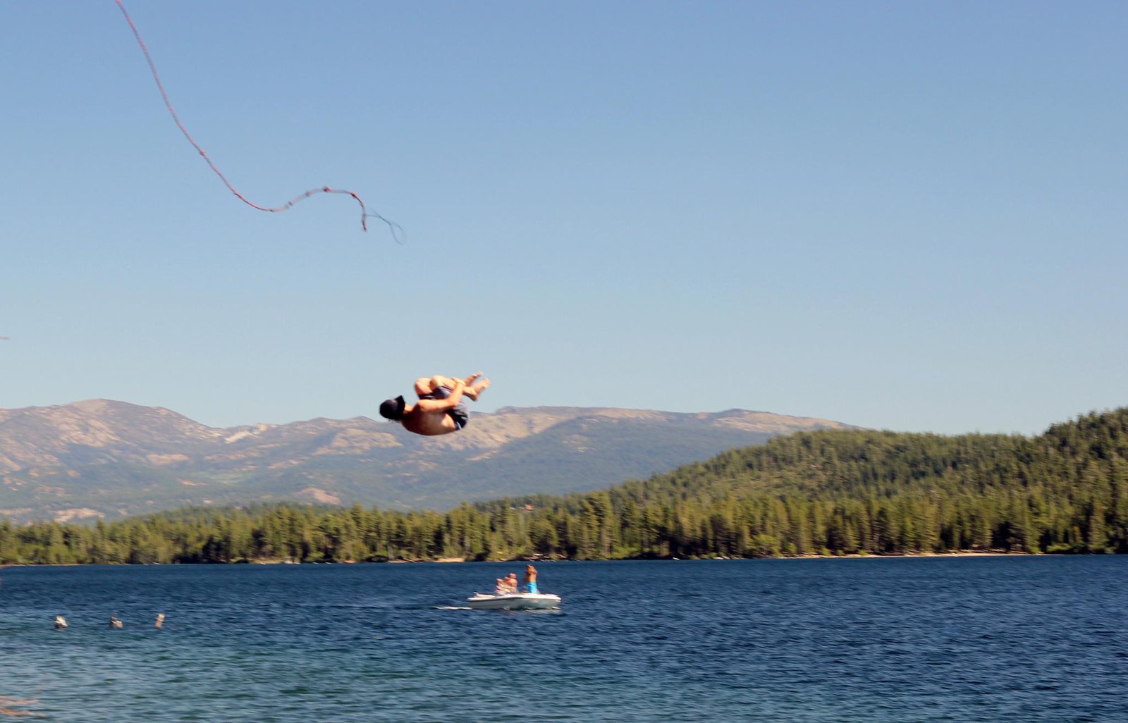 Donner Lake Rope Swing